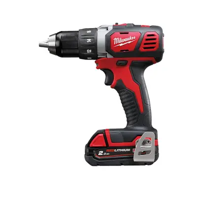 Milwaukee M18 BDD-202C Li-Ion accu-combactboorschroefmachine (accu klopboormachine) bij Toolsvoordelig