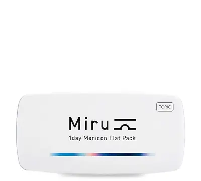 MIRU® 1-Day Flat Pack™ For Astigmatism 30 bij Vision Direct
