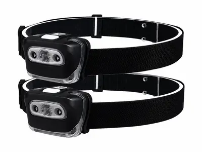 MMobiel Verstelbare LED-Hoofdlamp - Set van 2 bij Obelink