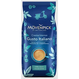 Mövenpick Caffè Crema Gusto Italiano bonen 1 kg bij De Koffiebaron