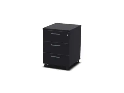mobiel ladeblok,HxBxD 600x430x480mm,3lade(n),m. beugelgreep,CC-zwart bij DiscountOffice.nl
