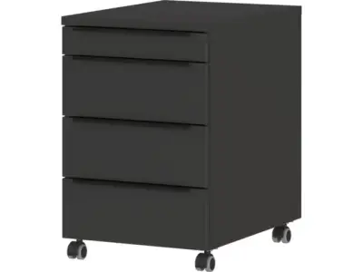 mobiel ladeblok,HxBxD 630x420x600mm,1 MA,3lade(n),m. randgreep bij DiscountOffice.nl
