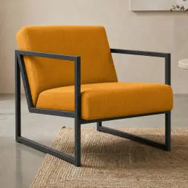 Moderne fauteuil met armleuningen samenstellen bij LUMZ