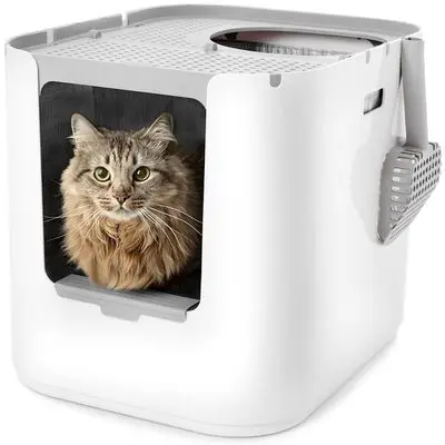 Modkat XL Kattenbak Wit bij Bitiba
