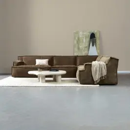 Modulaire hoekbank samenstellen bij LUMZ