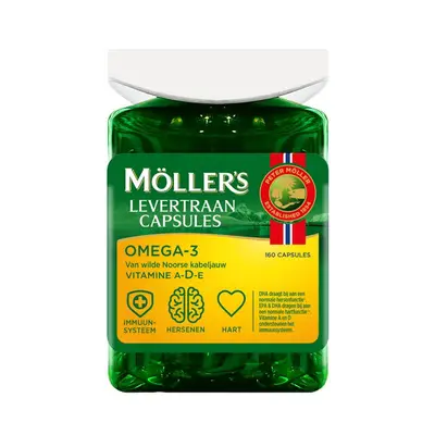 Mollers Omega-3 Levertraancapsules bij Vitatheek