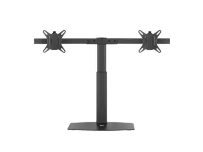 Monitorarm ACT office gasveer crossbar 2 schermen bij DiscountOffice.nl