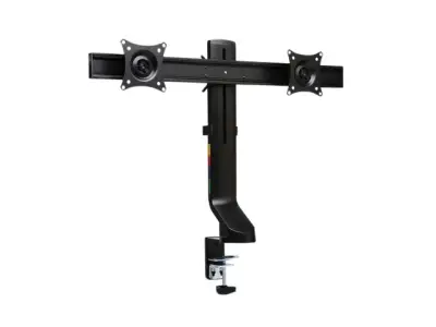 Monitorarm Kensington SmartFit ruimtebesparend dubbel bij DiscountOffice.nl