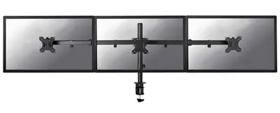 Monitorarm Neomounts D550D3 10-27" zwart bij KantoorArtikelen.nl