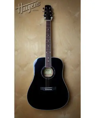 Morgan western gitaar W104 BLK bij Huigens Music