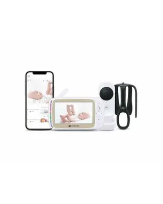 Motorola Wifi Babyfoon VM45 Connect met Camera en 5 inch Scherm bij Babyplanet