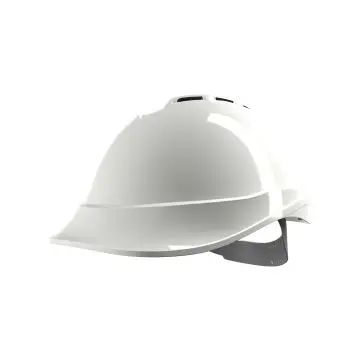 MSA V-Gard 200 veiligheidshelm met Push-Key binnenwerk bij WorkWear4All