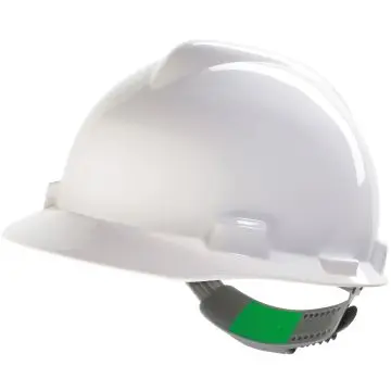 MSA V-Gard veiligheidshelm met Push-Key binnenwerk bij WorkWear4All