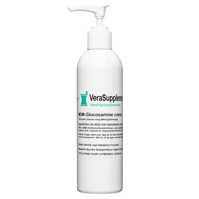 MSM-Glucosamine-Crème (180 gram) bij Vitaminadviceshop