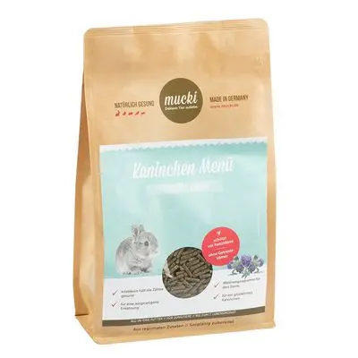 Mucki Menu Junior Konijn Sensitive 1 kg bij Bitiba