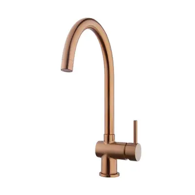 Mueller Bronzo keukenmengkraan geborsteld brons PVD bij Sanitairkamer