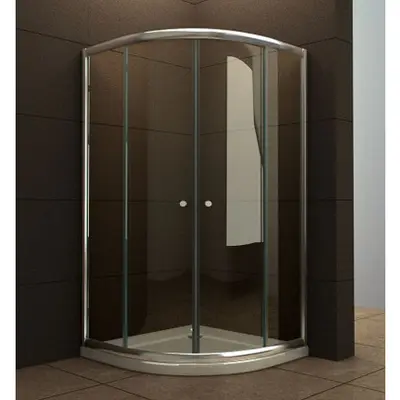 Mueller Eco douchecabine kwartrond 90x90cm bij Sanitairkamer