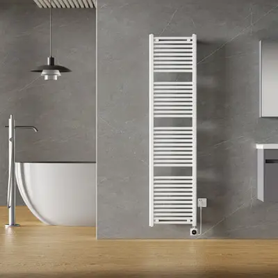 Mueller Stala elektrische radiator met Smart Wifi 45x181.7cm glans wit 1000W bij Sanitairkamer