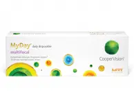 MyDay multifocal 30 pack bij Voordeligste Lenzen