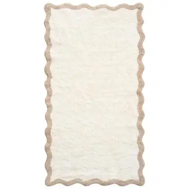 NANGAL - Badmat - Beige/Bruin - 80 x 150 cm - Katoen bij Leen Bakker