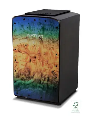 Nativo Percusion Cajon Pro Arena bij Huigens Music