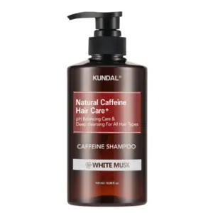 Natural Caffeine Shampoo White Musk bij Little Wonderland