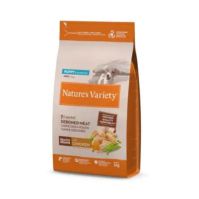 Nature's Variety Healthy Grains Puppy Mini Kip 3 kg bij Zooplus