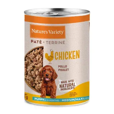 Nature's Variety Paté Medium/Maxi Puppy Kip (400 g) bij Zooplus