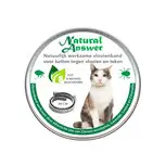 Natuurlijke anti vlooien- en tekenband kat 38 cm bij Natuurlijk voor uw hond