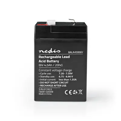 Nedis BALA45006V Oplaadbare Loodaccu bij Obelink
