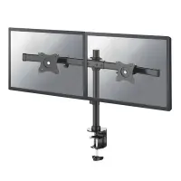 Neomounts monitorarm voor 2 monitoren zwart (crossbar) bij 123inkt.nl