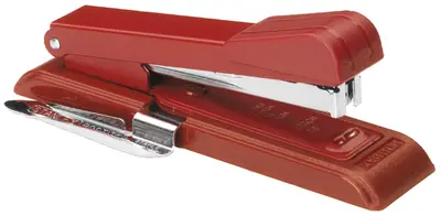 Nietmachine Bostitch B8+ontnieter 25vel STRC2115 rood bij KantoorArtikelen.nl