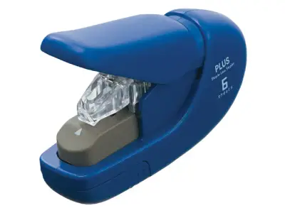 Nietmachine Plus nieten zonder nietjes blauw bij DiscountOffice.nl