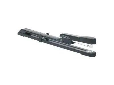 Nietmachine Rapesco Germ-Savvy Long Arm Marlin antibacterieel zwart bij DiscountOffice.nl
