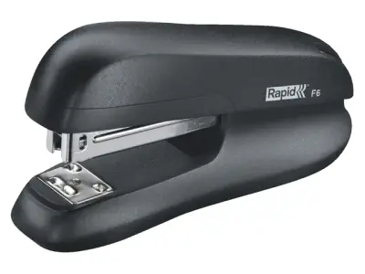Nietmachine Rapid F6 Halfstrip 20vel 24/6 zwart bij DiscountOffice.nl