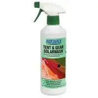 Nikwax Tent & Gear Solarwash Spray-on 500ml bij Zwerfkei Outdoor & Travel