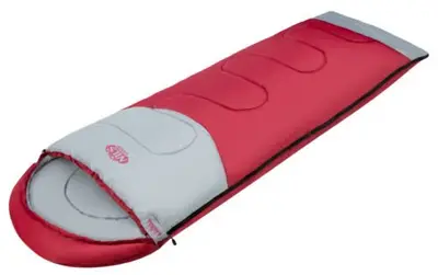 Nils RectanglePlus Burgundy Grey Slaapzak bij Outdoorsportshop