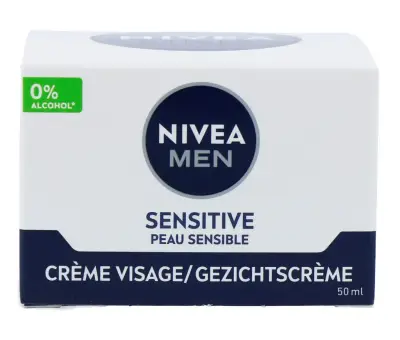 Nivea Men gezichtscreme sensitive (50 ml) bij InternetDrogisterij