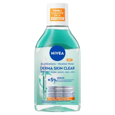 Nivea Micellair Water Derma Skin Clear +5% Serum (400 ml) bij InternetDrogisterij