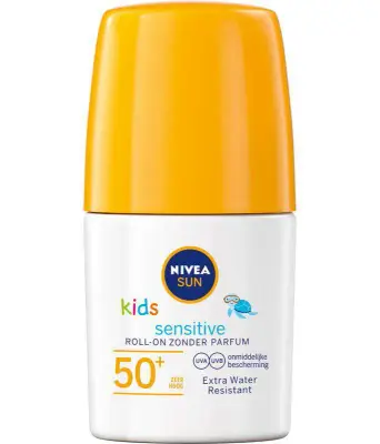 Nivea Sun Kids Protect & Sensitive Roll-on SPF50+ (50 ml) bij InternetDrogisterij