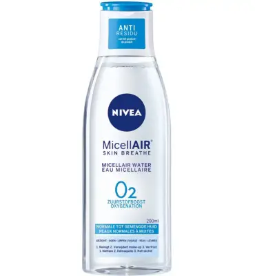Nivea Visage Essentials Verfrissend Micellair Water (200 ml) bij InternetDrogisterij