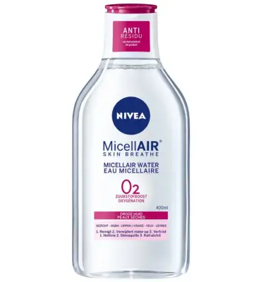 Nivea Visage Micellair Water 3-In-1 Droge Huid (400 ml) bij InternetDrogisterij