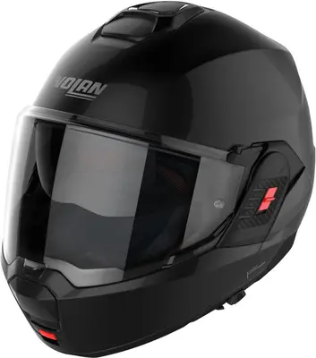 Nolan N120-1 Classic Glossy Black 003 bij Termaat Motoren