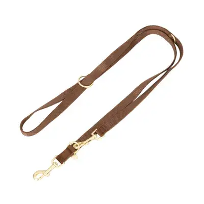 Nomad Tales hondenriem Blush limited edition, mocha 200 cm lang bij Bitiba