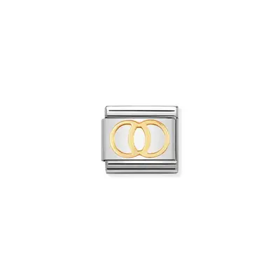 Nomination Schakel 030109/21 Trouwringen Goud bij JuweliersWebshop
