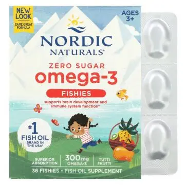 Nordic Omega-3 Fishies, vanaf 3 jaar bij Bodystore