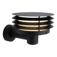 Nordlux wandlamp buiten E27 | Cirella | IP54 | Zwart bij 123led