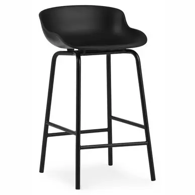 Normann Copenhagen Hyg Barkruk 65 cm - Black bij fonQ