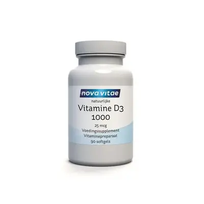 Nova Vitae Vitamine D3 25 mcg bij Superfoodstore