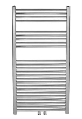 Novaservis - Badkamer radiator recht 45 cm, chroom 450/1200/RS,0 bij Sanitino